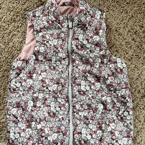Gap floral vest -EUC!